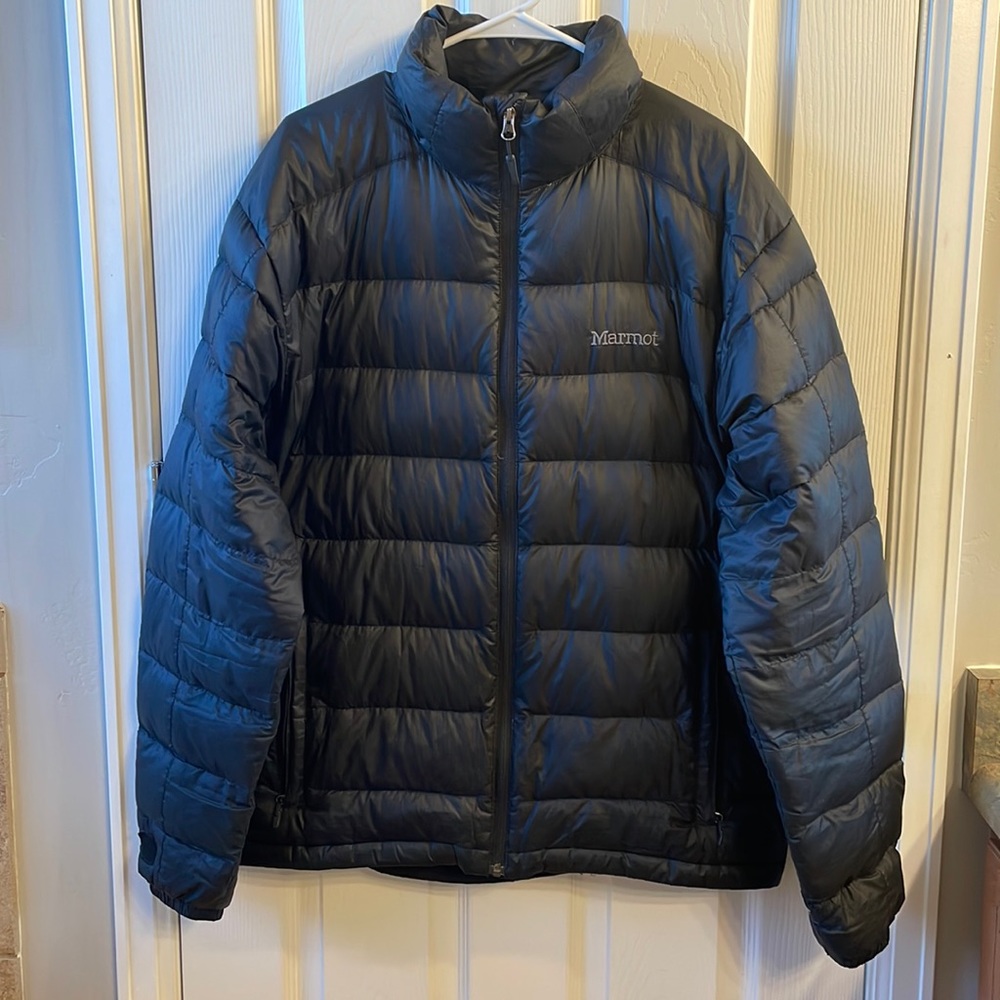 Men’s Marmot Down Jacket, Size Large